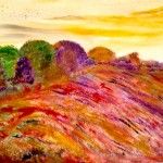 Herbst, 30 x 40 Acryl auf Leinwand