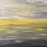 Sealine, 60 x 30 x 3,8, Acryl auf Leinwand 